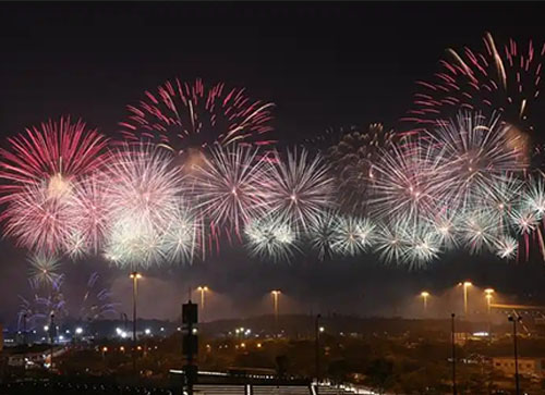 永康市焰火晚会